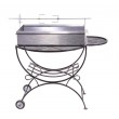 Мангал из нержавеющей стали МД-1СН