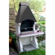 Печь с мангалом и барбекю "Гурман 3" 