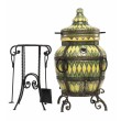 Тандыр Восточный с кованной подставкой под крышку