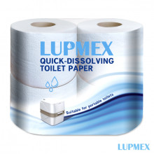 Туалетная бумага для биотуалетов Lupmex